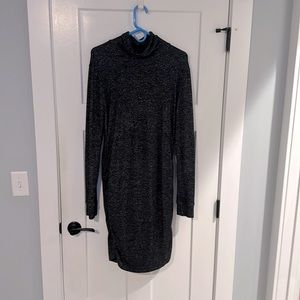 Athlete - charcoal tunic dress